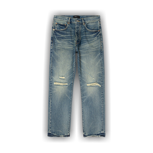 PURPLE BRAND Vintage Knee Slit Jeans 'Mid Indigo'