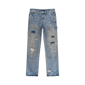 PURPLE BRAND Relaxed Carpenter Jeans 'Mid Indigo'