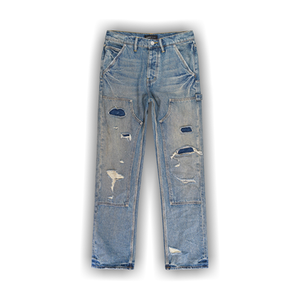 PURPLE BRAND Relaxed Carpenter Jeans 'Mid Indigo'