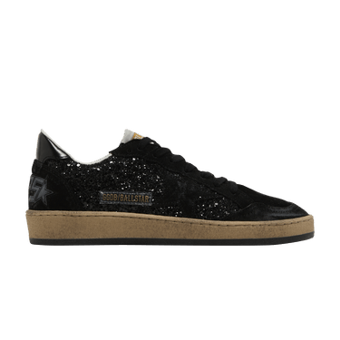 Golden Goose Wmns Ball Star 'Black Glitter'