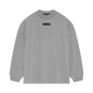 Fear of God Essentials Long-Sleeve Tee 'Dark Heather Oatmeal'