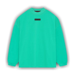 Fear of God Essentials Long-Sleeve Tee 'Mint Leaf'