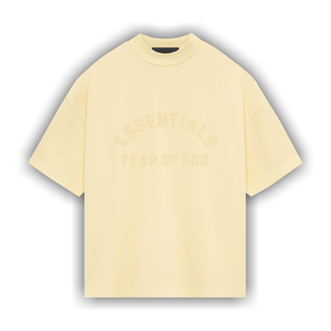 Fear of God Essentials Heavy Jersey Short-Sleeve Tee 'Garden Yellow'