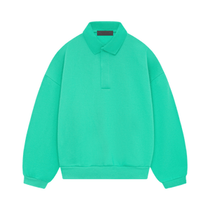 Fear of God Essentials Long-Sleeve Polo 'Mint Leaf'