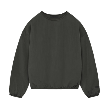 Fear of God Essentials Crinkle Nylon Pullover Crewneck 'Ink'