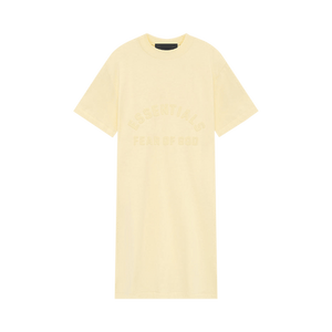 Fear of God Essentials 3/4 Sleeve Dress 'Garden Yellow'
