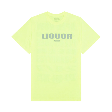 Pleasures Liquor T-Shirt 'Safety Green'