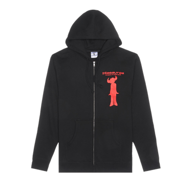 Pleasures High Times Zip Hoodie 'Black'