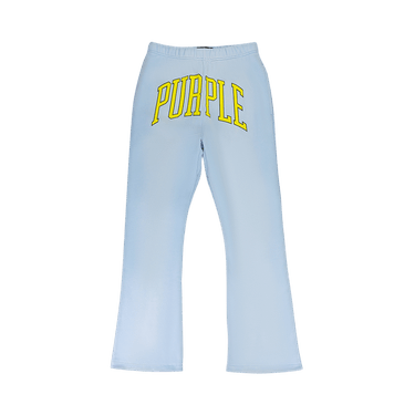 PURPLE BRAND Collegiate Flared Pants 'Blue'