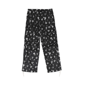 PURPLE BRAND Double Pocket Cargo Pants 'Black'