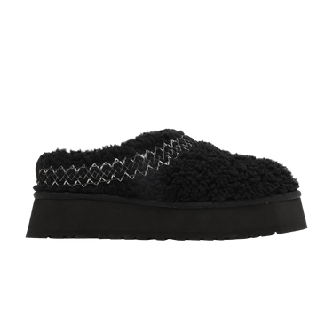 UGG Wmns Tazz Braid Slipper 'Black'