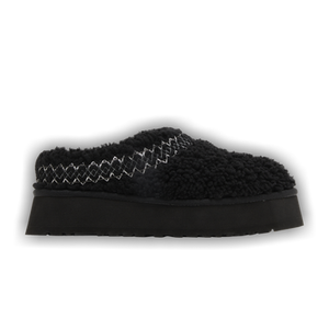 UGG Wmns Tazz Braid Slipper 'Black'
