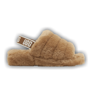 UGG Wmns Fluff Yeah Slide 'Chestnut'