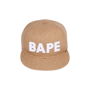 BAPE Patch Snapback Cap 'Beige'