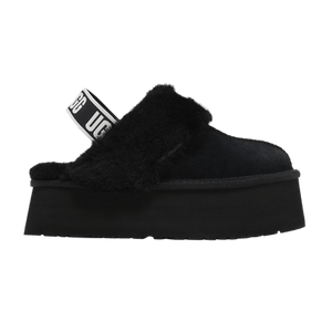 UGG Wmns Funkette Slipper 'Black'