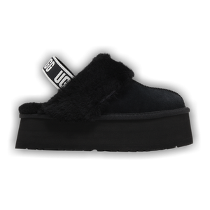 UGG Wmns Funkette Slipper 'Black'
