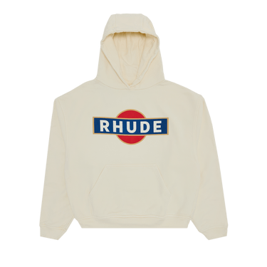 Rhude Vintage Racer Hoodie 'Vintage White'