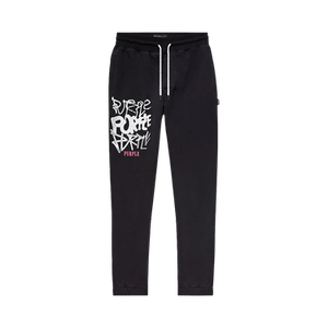 PURPLE BRAND French Terry Sweatpant 'Black'