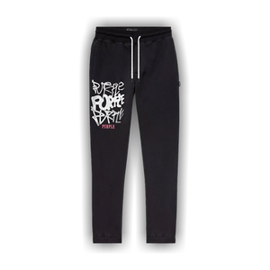 PURPLE BRAND French Terry Sweatpant 'Black'
