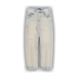 PURPLE BRAND Oil Repair Slim Straight 'Super Light Indigo'