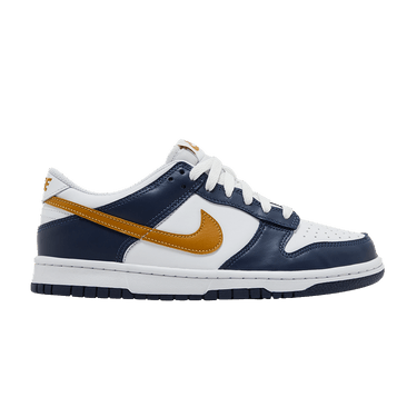 Nike Dunk Low GS 'Midnight Navy Wheat'