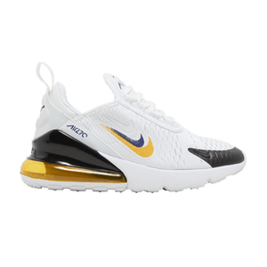 Nike Air Max 270 GS 'Multi-Swoosh - White University Gold'