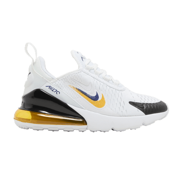 Nike Air Max 270 GS 'Multi-Swoosh - White University Gold'