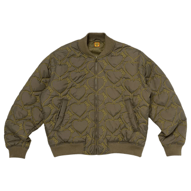 Human Made Heart Quilting Jacket 'Olive Drab'