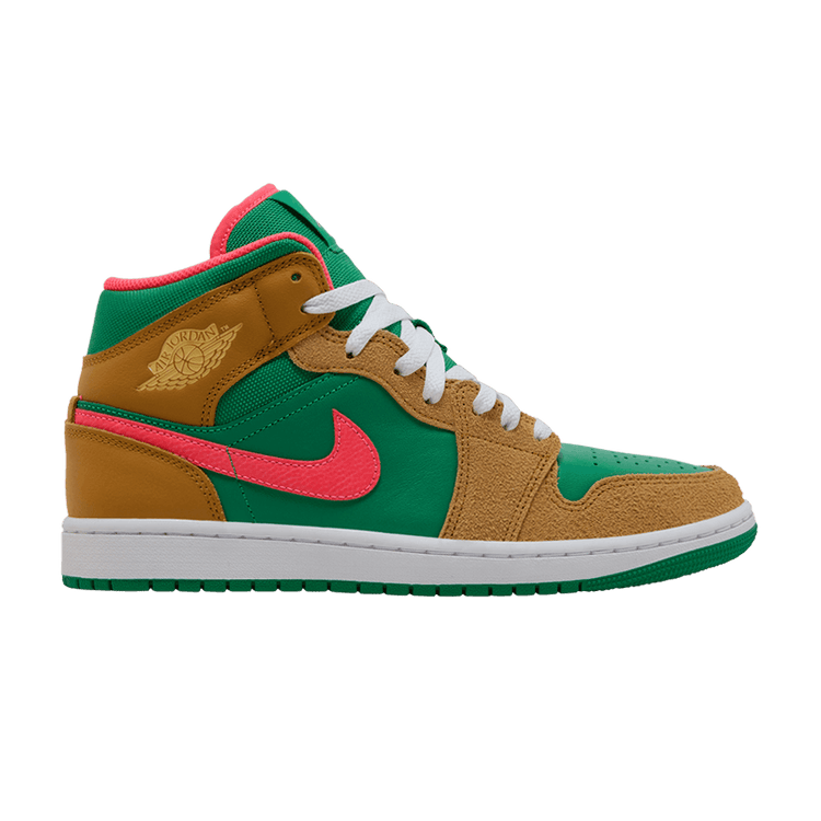 Air Jordan 1 Mid SE 'Wheat Watermelon' DX4332 700