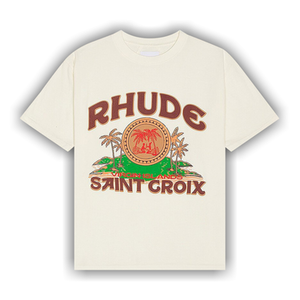 Rhude Saint Croix T-Shirt 'Vintage White'