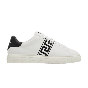 Versace Embroidered Greca Sneaker 'White Black'