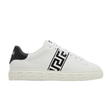 Versace Embroidered Greca Sneaker 'White Black'