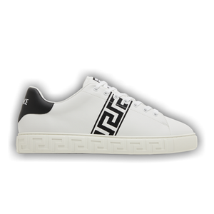 Versace Embroidered Greca Sneaker 'White Black'