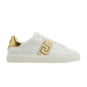 Versace Embroidered Greca Sneaker 'White Gold'