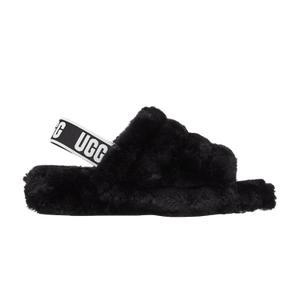 UGG Wmns Fluff Yeah Slide 'Black'