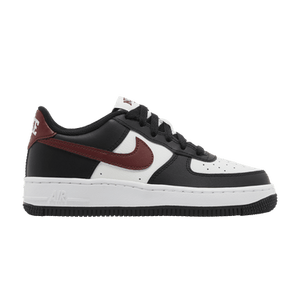 Nike Air Force 1 GS 'Black Dark Team Red'