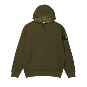 Stone Island Logo Patch Hoodie 'Olive'