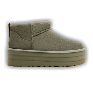 UGG Wmns Classic Ultra Mini Platform Boot 'Moss Green'