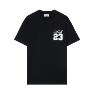 Off-White 23 Logo Slim Short-Sleeve Tee 'Black/White'