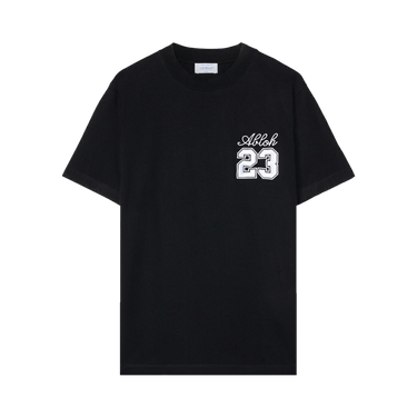 Off-White 23 Logo Slim Short-Sleeve Tee 'Black/White'