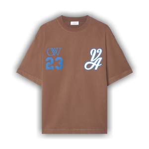 Off-White 23 Varsity Skate Long-Sleeve Tee 'Rain Drum'