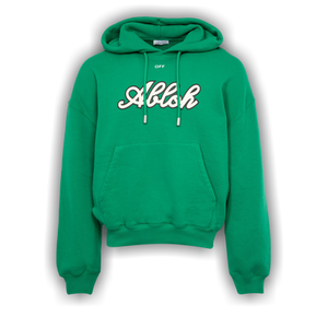 Off-White Football Over Hoodie 'College Green'