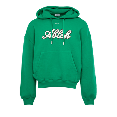 Off-White Football Over Hoodie 'College Green'