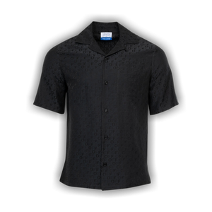 Off-White Textured Jacquard Shirt 'Black'