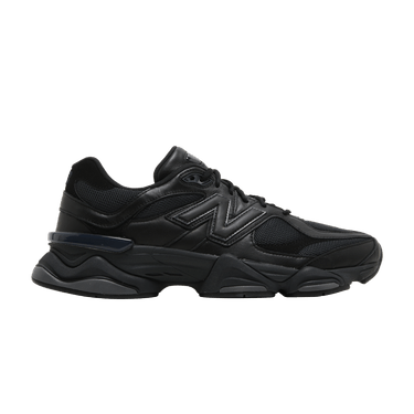 New Balance 9060 'Triple Black Leather'