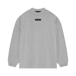 Fear of God Essentials Long-Sleeve Shirt II 'Light Heather Grey'