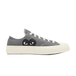 Comme des Garçons PLAY x Converse Chuck 70 Low 'Steel Gray'