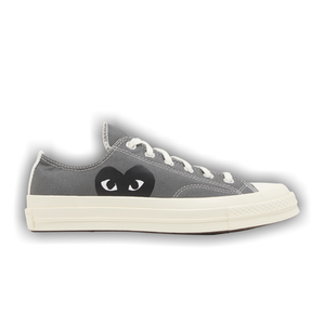 Comme des Garçons PLAY x Converse Chuck 70 Low 'Steel Gray'