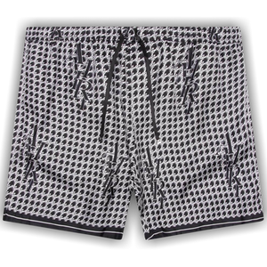 Amiri Staggered Houndstooth Silk Short 'Black'
