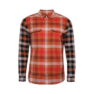 Rick Owens Plaid Lido Outershirt 'Clay/Black'